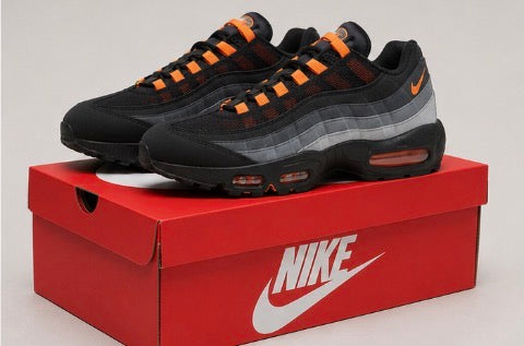 Nike Air Max 95 – Black / Iron Grey / Safety Orange