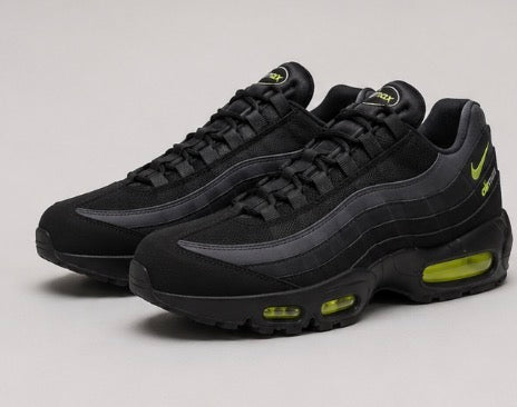 Nike Air Max 95 “Retro Logo” – Black / Dark Smoke Grey / Volt