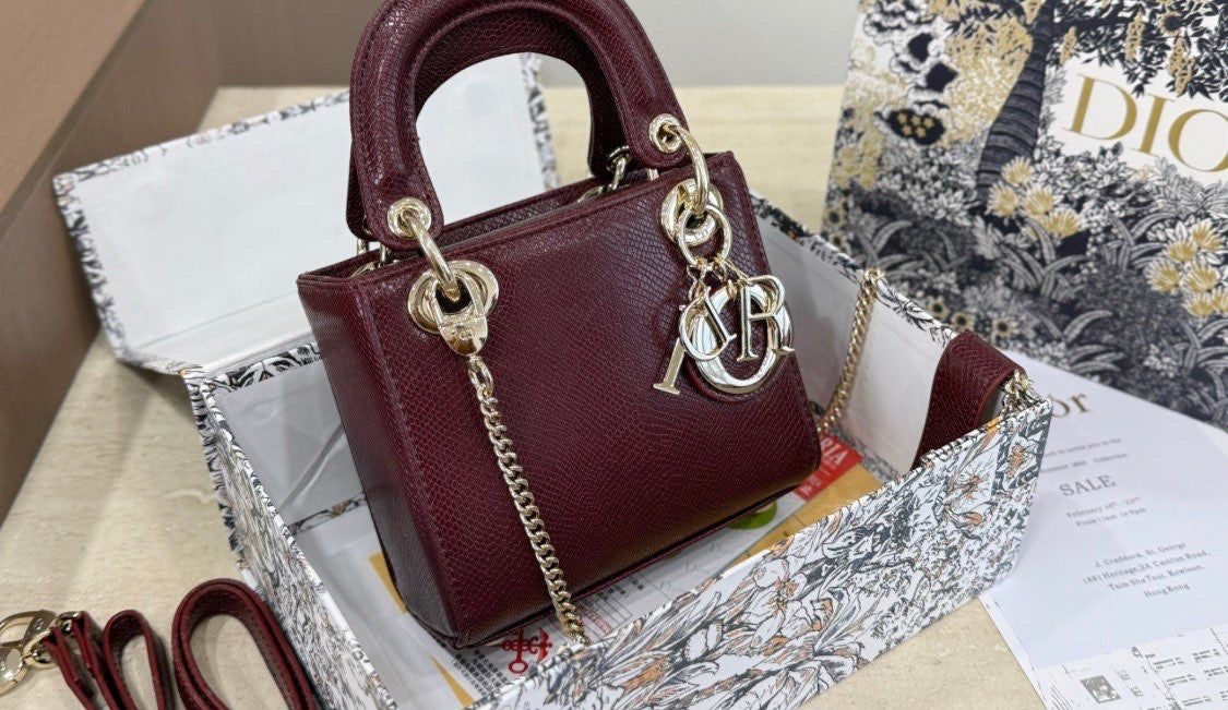 Mini Lady Dior Bag with Chain