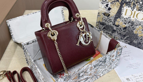 Mini Lady Dior Bag with Chain