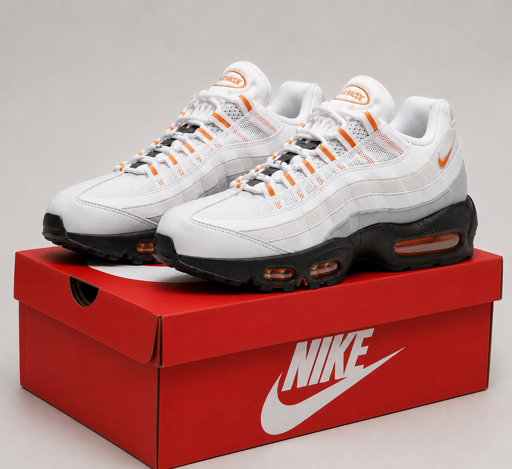 Nike Air Max 95 “Team Orange” / “White–Team Orange–Neutral Grey–Medium Grey”