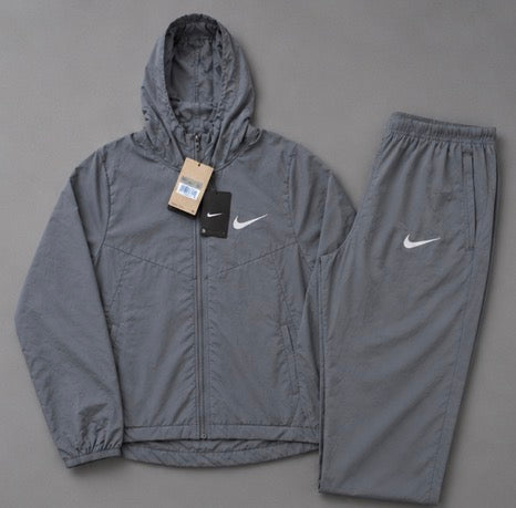 Nike Repel Miler Windrunner Tracksuit – Smoke Grey / White