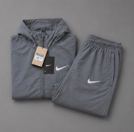 Nike Repel Miler Windrunner Tracksuit – Smoke Grey / White