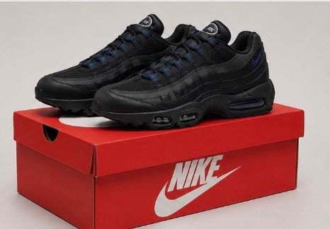 Nike Air Max 95 Essential – Black / Game Royal (Imperial Blue)