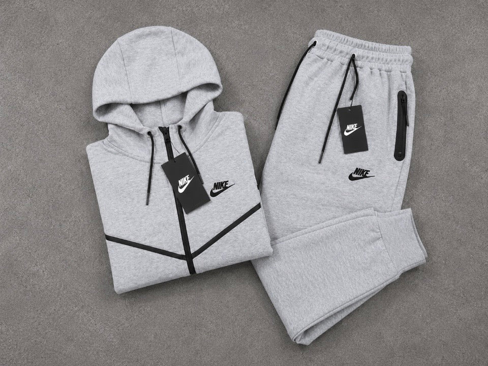 Nike Tech Fleece Windrunner Tracksuit – Grey